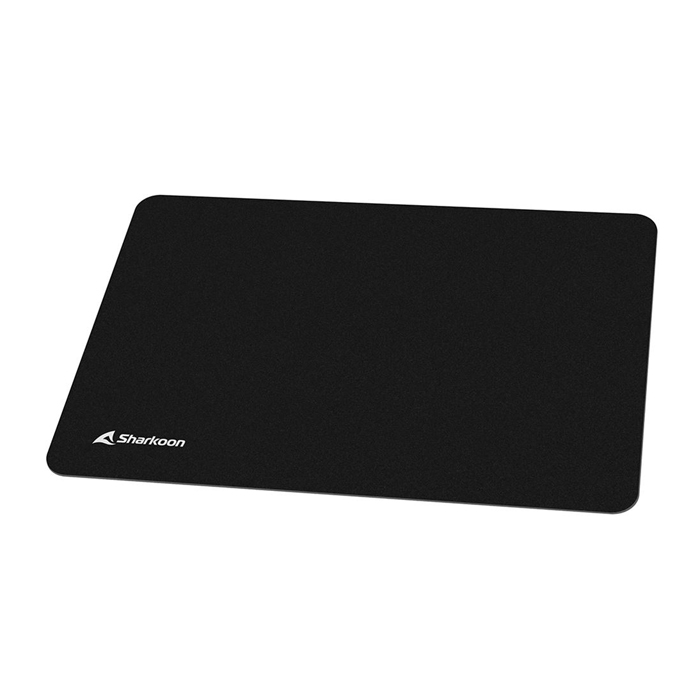 Mouse Pad Gaming Sharkoon 1337 V2 XL, longitud de 444 milímetros y ancho de 355 milímetros, grosor de 2,4 milímetros, Negro, 4044951029952
