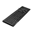 Teclado Genius RS2 Slimstar 820, Membrana, Alambrico, Español, Color Negro 31310055401