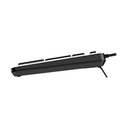 Teclado Genius RS2 Slimstar 820, Membrana, Alambrico, Español, Color Negro 31310055401