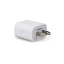 Cargador de Pared Argom Tech - USB 1A,para celulares, tablet, laptops ,5V, blanco.