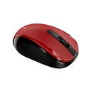 Mouse Genius Rs2 Nx-8008S Inalambrico Con Receptor 31030028401 Rojo
