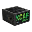 Fuente de Poder Aerocool BRONZE KCAS-600W - Potencia de 600W, 24 pines, abanico 120mm, 80 plus Bronze. ACPB-KC60FUC.12
