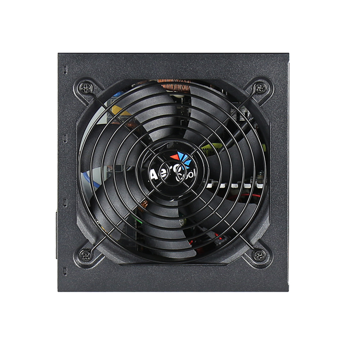 Fuente de Poder Aerocool BRONZE KCAS-700W - Potencia de 700W, 24 pines, abanico 120mm, 80 plus Bronze. ACPB-KC70FUC.12