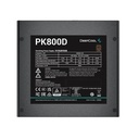 Fuente de Poder Deepcool PK800D - Potencia de 800W, 20/24 pines, 4x PCI-E 6+2Pin, certificado 80 Plus Bronze
