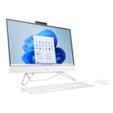 Computadora HP 24-cb1025la AIO - Pantalla 23.8" FHD, Intel Core i5-1235U, 8GB DDR4, 512GB SSD, wifi, bluetooth, webcam, Windows 11 home español, Color Blanco A1UM9LA#ABM