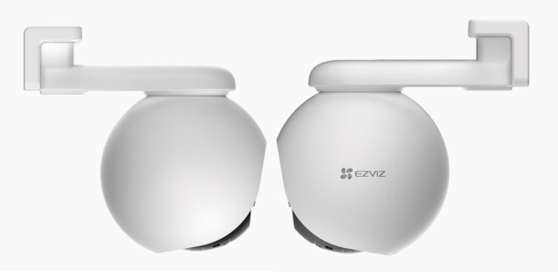 Cámara de Vigilancia Ezviz H8 PRO 3K - Movimiento horizontal, día y noche, 2880x1620, WiFi, 2.4GHz, sensor de imagen 1/2.7" CMOS, lente 4mm, microSD, visión nocturna.