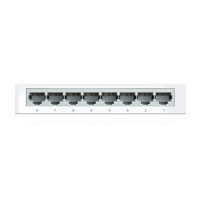 Conmutador (Switch) TP-Link TL-SF1008D - Switch de sobremesa con 8 Puertos, 10/100 Mbps.