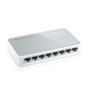 Conmutador (Switch) TP-Link TL-SF1008D - Switch de sobremesa con 8 Puertos, 10/100 Mbps.