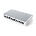 Conmutador (Switch) TP-Link TL-SF1008D - Switch de sobremesa con 8 Puertos, 10/100 Mbps.