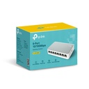 Conmutador (Switch) TP-Link TL-SF1008D - Switch de sobremesa con 8 Puertos, 10/100 Mbps.