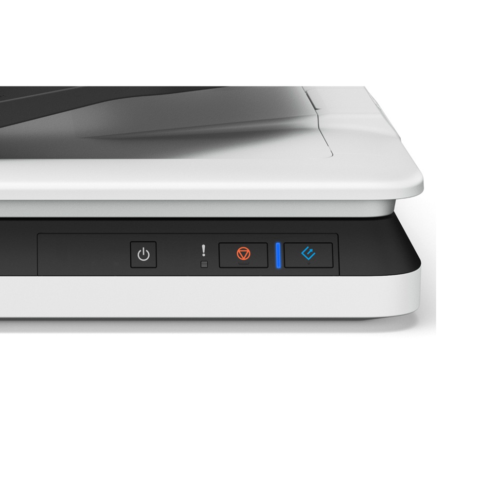 Escáner Epson WorkForce DS-1630 - Escáner de alimentación automática, 1200 dpi, cama plana, hasta 25 ppm/10 ipm, 8bits, soporta formato de papel A4, A5, A6, usb 3.0, conexión RJ-45. B11B239201