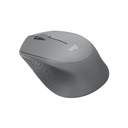 Mouse Logitech M280 - Ratón inalámbrico, 1000 dpi, 2,4 GHz, nano Receptor, 3 botones, usb, color gris. 910-004285