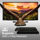 Switch HDMI Argom - ARG-AV-5118- 1 entrada HDMI a 8 salidas HDMI, Resolución: 3840x2160p a 60 Hz, ARG-AV-5118
