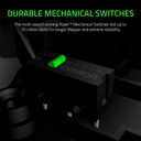 Mouse Razer Deathadder Esssential - Ratón óptico alámbrico para gamer, rgb chroma, 5 botones programables, 6400 dpi, usb, color negro. RZ01-03850100-R3U1 