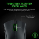 Mouse Razer Deathadder Esssential - Ratón óptico alámbrico para gamer, rgb chroma, 5 botones programables, 6400 dpi, usb, color negro. RZ01-03850100-R3U1 