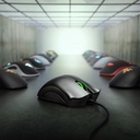 Mouse Razer Deathadder Esssential - Ratón óptico alámbrico para gamer, rgb chroma, 5 botones programables, 6400 dpi, usb, color negro. RZ01-03850100-R3U1 