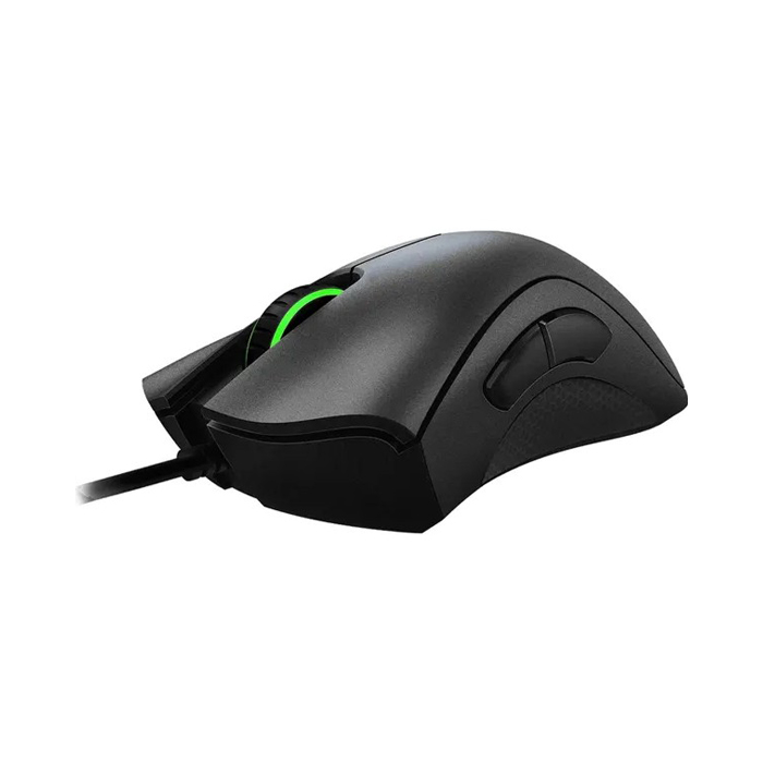 Mouse Razer Deathadder Esssential - Ratón óptico alámbrico para gamer, rgb chroma, 5 botones programables, 6400 dpi, usb, color negro. RZ01-03850100-R3U1 