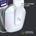 Auricular Logitech G733 LightSpeed RGB Wireless - Audífono con micrófono para gamer, inalámbrico, dts, compatible con PC/MAC/PS4, color blanco. 981-000882