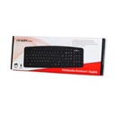 Teclado Argom, Multimedia ARG-KB-7807, 9 teclas de acceso rápido, usb, español, color negro.