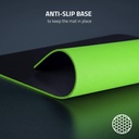 Mousepad Razer Gigantus v2 XXL - Para gamers, espuma gruesa de alta densidad, antideslizante, superfice suave. Color: Negro RZ02-03330400-R3U1