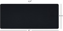 Mousepad Razer Gigantus v2 XXL - Para gamers, espuma gruesa de alta densidad, antideslizante, superfice suave. Color: Negro RZ02-03330400-R3U1
