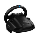 Gamepad Logitech G923 Racing Wheel - Volante y pedales de simulación de carreras, pedales de acero inoxidable, volante de cuero, TRUEFORCE, para PC, PS4, color negro. 941-000147