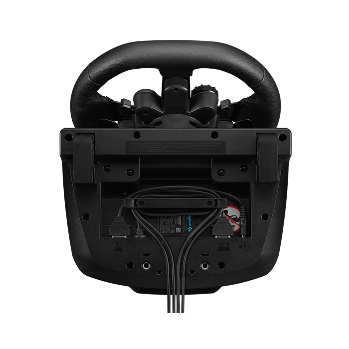 Gamepad Logitech G920 Racing Wheel - Volante de carreras con pedales y force feedback con 2 motores para Xbox y PC, usb. 941-000122
