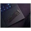 Unidad de Estado Sólido (SSD) Western Digital Black SN770 - NVMe M.2 con capacidad de 1TB, 51500MB/s de lectura, 4900MB/s de escritura, NVMe PCIe Gen4 8 Gb/s, M.2 2280.