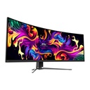 Monitor MSI MPG 491CQP QD-OLED, 49" Curvo Gaming, 5120 x 1440 (DQHD), 144Hz, 4ms, 32:9, 1500000:1, 2x HDMI™ 2.1, 1x DisplayPort 1.4a, Color: Negro. MPG 491CQP QD-OLED