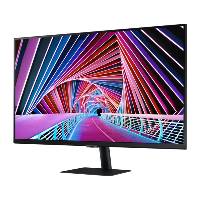 Monitor Samsung ViewFinity S7 - Pantalla 27" UHD 4K, IPS, resolución 3840x2160, 300cd/m2, HDR10, 60Hz, 5ms, 16:9, 1000:1, hdmi, color negro. LS27A700NWNXZA