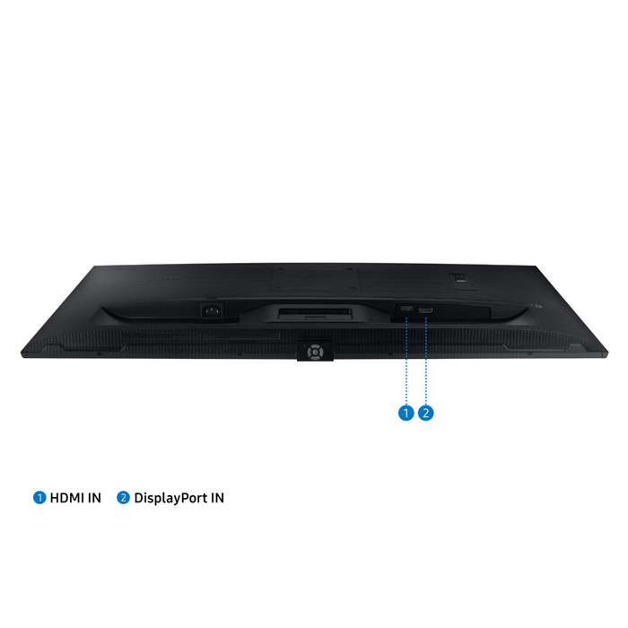 Monitor Samsung ViewFinity S7 - Pantalla 27" UHD 4K, IPS, resolución 3840x2160, 300cd/m2, HDR10, 60Hz, 5ms, 16:9, 1000:1, hdmi, color negro. LS27A700NWNXZA