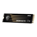 Unidad de Estado Sólido MSI SPATIUM M480 - Capacidad de 1TB, 7400MB/s de lectura, 6000MB/s de escritura, NVMe 1.4 PCIe Gen4X4, M.2 2280. SPATIUM M480 PRO PCIe 4.0 NVMe M.2 1TB
