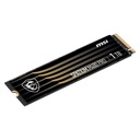 Unidad de Estado Sólido MSI SPATIUM M480 - Capacidad de 1TB, 7400MB/s de lectura, 6000MB/s de escritura, NVMe 1.4 PCIe Gen4X4, M.2 2280. SPATIUM M480 PRO PCIe 4.0 NVMe M.2 1TB