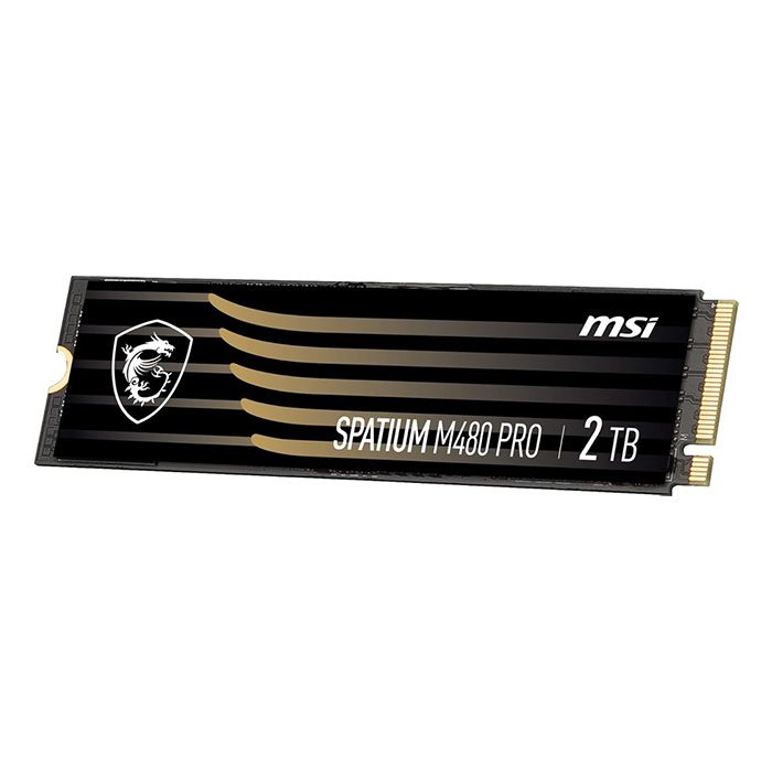 Unidad de Estado Sólido MSI SPATIUM M480 - Capacidad de 1TB, 7400MB/s de lectura, 7000MB/s de escritura, NVMe 1.4 PCIe Gen4X4, M.2 2280. SPATIUM M480 PRO PCIe 4.0 NVMe M.2 2TB