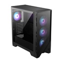 Caja MSI MAG Forge 321R AIRFLOW - ATX , MicroATX , MiniITX, 2x USB 3.2 Gen1 Type-A, 1 x USB 3.2 Gen 2x2 Type-C, 1x HD audio, 1 x mic, 1 x Led