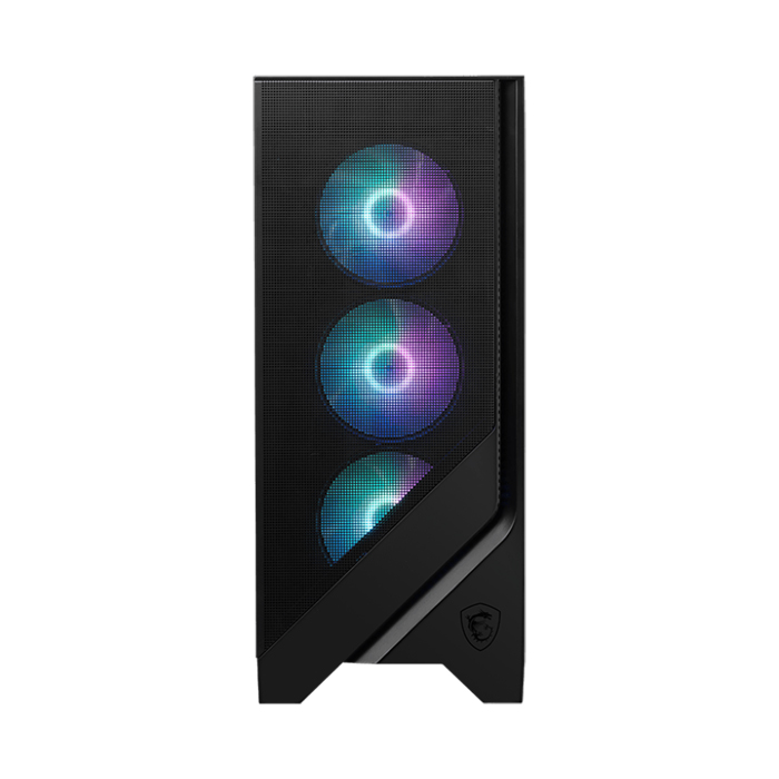 Caja MSI MAG Forge 321R AIRFLOW - ATX , MicroATX , MiniITX, 2x USB 3.2 Gen1 Type-A, 1 x USB 3.2 Gen 2x2 Type-C, 1x HD audio, 1 x mic, 1 x Led