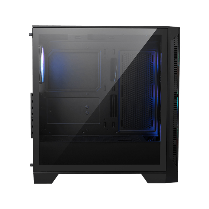 Caja MSI MAG Forge 321R AIRFLOW - ATX , MicroATX , MiniITX, 2x USB 3.2 Gen1 Type-A, 1 x USB 3.2 Gen 2x2 Type-C, 1x HD audio, 1 x mic, 1 x Led