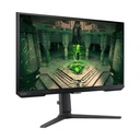 Monitor Gaming Flat Samsung Odyssey G4 - Pantalla 25" , resolución 1920 x 1080, 400cd/m2, AMD freesync premium, 240Hz, 1ms, 16:9, hdmi, color negro. LS25BG402ENX
