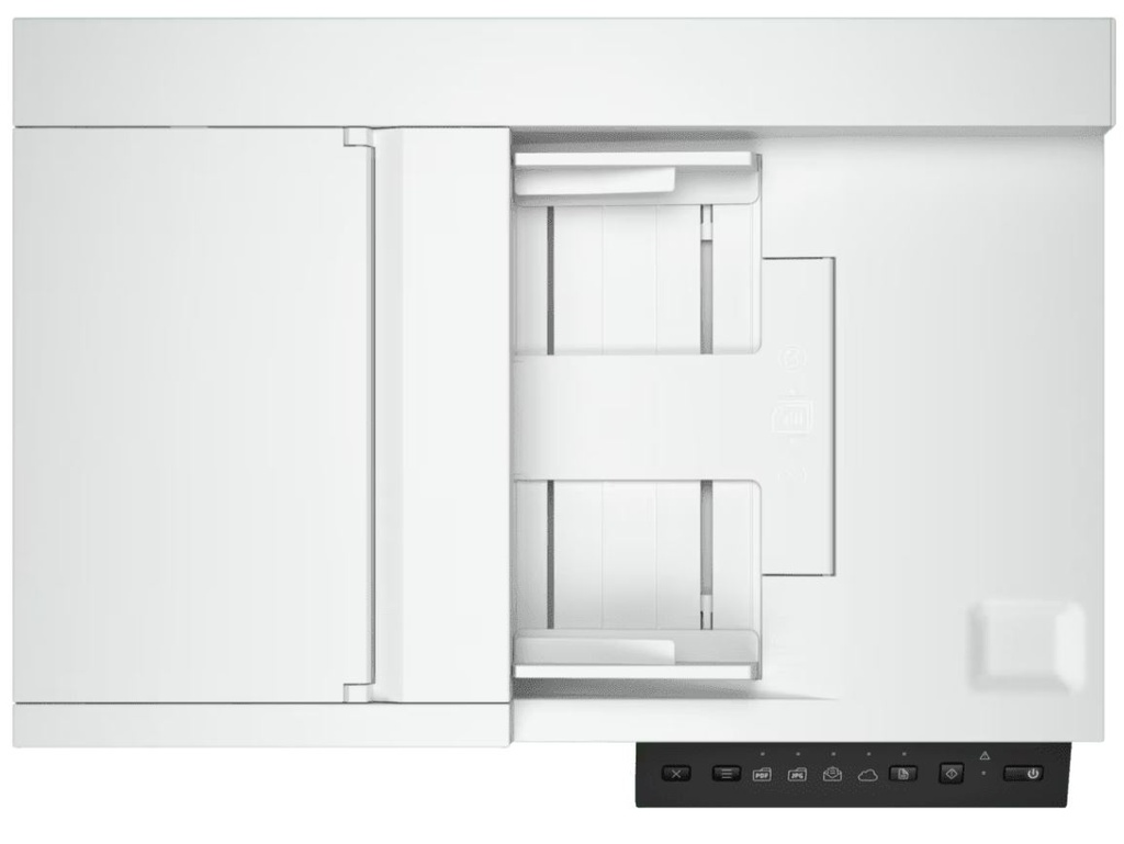 Escáner HP ScanJet Pro 2600 f1 - Escáner de cama plana con alimentador automático 1500 hojas, 600dpi, dúplex, 25ppm, usb 2.0.