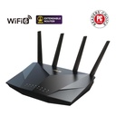 Enrutador Asus RT-AX5400 - Dual Band WiFi 6, 802.11ax, Tecnología OFDMA, MU-MIMO 2.4Ghz/5Ghz, 4x Antenas, RJ-45, USB, Cifrado WPA/WPA2/WPA3-Personal, WPS