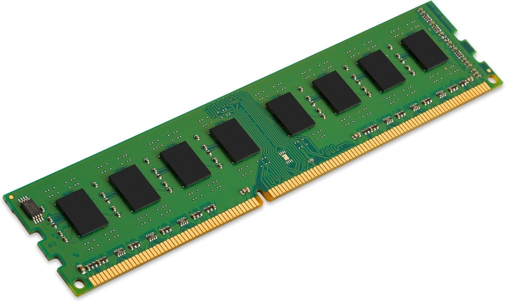 Memoria Ram DIMM Kingston - Capacidad de 8GB DDR3L PC3L-12800 1600Mhz, CL11, 1.35V, 240-Pin, doble rango. KVR16LN11/8