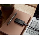 SSD Externo Kingston SXS1000, 2TB, USB 3.2 Gen 2, Lectura 1050 MB/s, Escritura 1000MB/s, Negro SXS1000/2000G