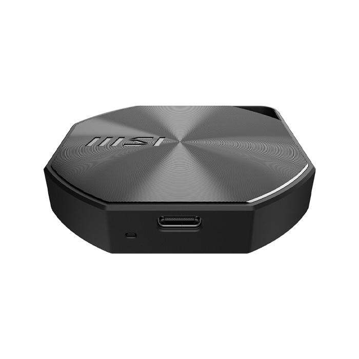 SSD Externo MSI DATAMAG, 2TB, USB-C 3.2 Gen2, Lectura 1600 MB/s, Escritura 1500 MB/s, Negro. DATAMAG 20Gbps 2TB