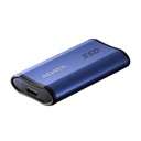 SSD Externo Adata SE880, 2TB, USB-C 3.2, Lectura 2000 MB/s, Escritura 2000 MB/s, Azul  AELI-SE880-2TCBU