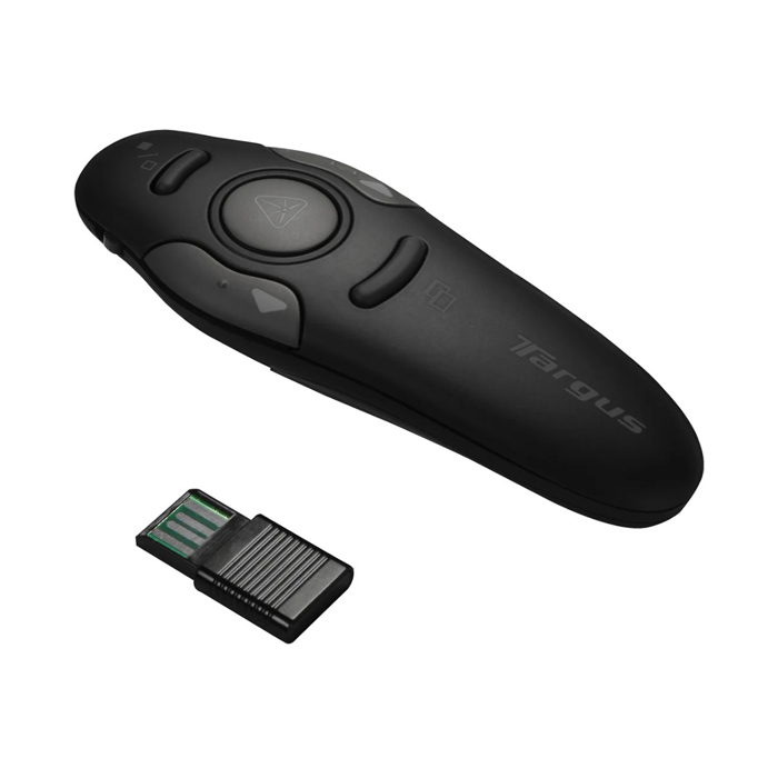 Mouse Targus Presentador Inalámbrico AMP16US con puntero láser.