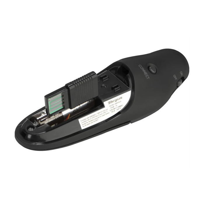 Mouse Targus Presentador Inalámbrico AMP16US con puntero láser.