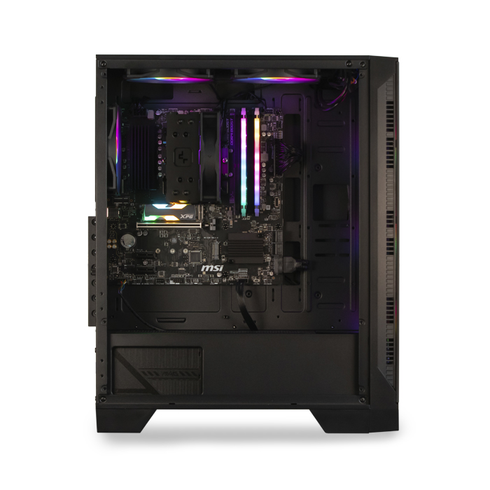 Computador Ryzen 7 Gaming - AMD Ryzen 7 5700G 4.6Ghz Turbo, 500GB Nvme M.2 RGB, RAM 16GB DDR4, Audífonos Gaming, Raton y Teclado RGB, Windows 11 Pro Español - MJK Gaming Ryzen 7