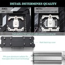 Thermalright Assassin X120 Refined SE - Enfriador de aire para CPU, 4 tubos de calor, ventilador TL-C12C PWM, cubierta de disipador de calor de aluminio, tecnología AGHP, para AMD AM4/AM5/Intel LGA1700