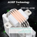 Thermalright Assassin X120 Refined SE - Enfriador de aire para CPU, 4 tubos de calor, ventilador TL-C12C PWM, cubierta de disipador de calor de aluminio, tecnología AGHP, para AMD AM4/AM5/Intel LGA1700