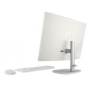 Computadora HP 24-cr0016la Todo en Uno - Pantalla 23.8" táctil, AMD Ryzen 5 7520U, 8GB DDR5, 512GB SSD, wifi, bluetooth, webcam, Windows 11 home español, color blanco. 7Z2W7LA#ABM